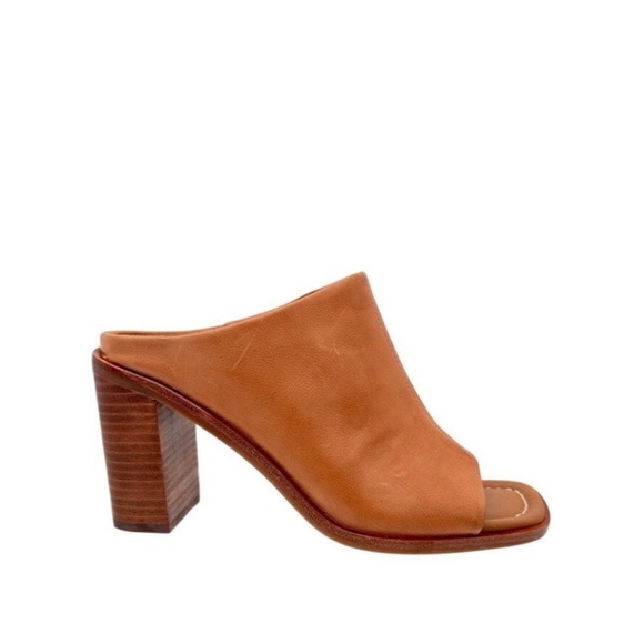 Sofft Women's Leather Block Heel Mules
Open Toe Tan preloved Size 9M - Picture 3 of 12